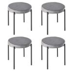 HOMCOM Swivel Bar Stool W/Wooden Top, Adjustable Height-Brown/Black(c-1)