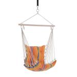 Outsunny Hanging Swing Chair, Seat Size:57W x 47.5D cm-Multi-Colour Stripes(c-5)