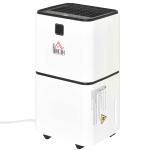 Luchtontvochtiger met 1300 ml watertank mini kamerontvochtiger ontvochtiger wit(c-1)