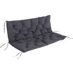 Outsunny Oxford Fabrics Tufted 3 Seater Swing Chair Cushion Grey(c-2)