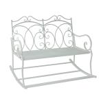 Outsunny Iron Rocking Chair-Bronze(c-2)