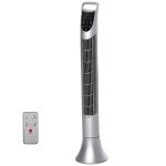 HOMCOM Tower Fan 3 Speed 3 Mode 7.5h Timer 70° Oscillation LED Panel Remote Controller(c-2)