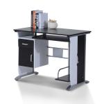 HOMCOM 100Lx52Wx75H cm Computer Workstation-Black(c-2)