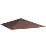 Vervangend dak voor metalen tuinpaviljoen paviljoen partytent tuintent 3x3 / 3x4m(c-2)