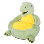 HOMCOM Animal Kids Sofa Chair Cartoon Cute Donkey with Armrest for 18-36 months Grey(c-1)