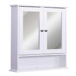 kleankin Stainless Steel Wall Mounted Bathroom Mirror Cabinet(c-1)