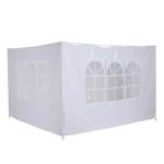 Outsunny Garden Gazebo W/Mosquito Net-Brown(c-5)