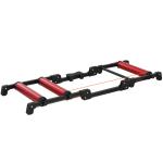 HOMCOM Rollentrainer fietstrainer 650C 700C 26-29" instelbare, inklapbaar aluminium legering