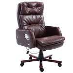 Vinsetto Executive Office Chair Sleek Ergonomic PU Leather 360 Rotation w/ Headrest in Grey(c-5)