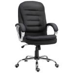 Vinsetto High Back Office Executive Chair w/ 360 Swivel Foam Padding Seat Grey(c-5)