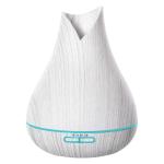 HOMCOM 300ml USB Oil Diffuser & Water Humidifier w/ 7 Lights Timer Auto Shutdown White(c-1)