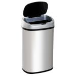HOMCOM Sensor Dustbin Touchless Trash Can Automatic Garbage Bin Stainless Steel 58L(c-2)
