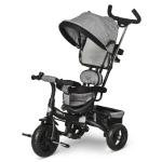 HOMCOM Toddlers 2-in-1 Cloth Tricycle Stroller Grey(c-2)