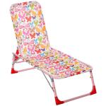 Outsunny Lounge Chair for Kids Recliner Foldable Lightweight with Adjustable Backrest(c-1)