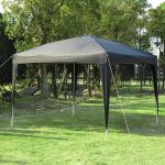 Outsunny 3x3 m Heavy Duty Pop Up Gazebo, 210 D Oxford Cloth-Green(c-4)