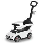 HOMCOM Toddlers Licensed PP Mercedes-Benz Ride On Stroller White(c-2)