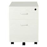 Vinsetto 2-drawer Filing Cabinet Lockable Black(c-2)