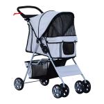PawHut Dogs 600D Oxford Cloth Pram Blue - Suitable for Small Pets(c-1)