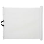 PawHut Retractable Dog Pet Safety Gate Barrier-White(c-6)