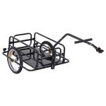 HOMCOM Steel Frame Bicycle Cargo Trailer Yellow(c-3)
