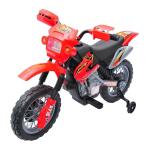 Elektrische motor kindermotor elektrisch voertuig 3 t/m 6 jaar groen/rood(c-1)
