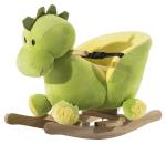 Schommelpaard pluche schommeldier paard liedjes speelgoed kinderen babyschommel(c-5)