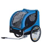 Pawhut Steel Pet Bicycle Trailer 2 Wheel Jogger Carrier Grey(c-2)