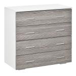 HOMCOM 3 Drawer Cabinet Storage Cupboard Wooden Freestanding Organiser Unit Bedroom(c-3)