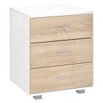 HOMCOM Wooden Small Side Coffee Table w/Open Bottom Shelf Space for Home Office(c-1)