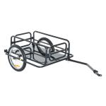 HOMCOM Steel Frame Bicycle Cargo Trailer Yellow(c-2)