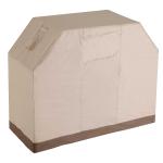Outsunny® POKROWIEC NA GRILL PLANDEKA beżowy 185 x 71 x 130 cm (DxSxW)