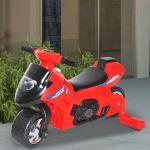 HOMCOM® MOTOREK JEŹDZIK Z MUZYKĄ I ŚWIATEŁKAMI czerwony