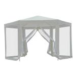 Outsunny PAWILON NAMIOT OGRODOWY 3,9 x 3,9m kremowy(c-1)