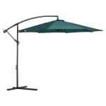 Parasol przeciwsłoneczny odpinany parasol na wysięgniku parasol na korbkę z korbką ręczną czarny(c-6)
