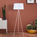 HOMCOM® LAMPA STOJĄCA TRÓJNÓG LAMPA PODŁOGOWA 40 W styl skandynawski czarna ∅ 48 x 156 cm(c-1)