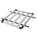 Bagażnik dachowy uniwersalny 110 cm aluminium srebrny HOMCOM(c-1)