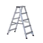 HOMCOM DRABINA SKŁADANA ALUMINIOWA 2x5