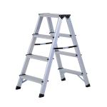 HOMCOM DRABINA SKŁADANA aluminiowa 2x4