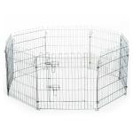 PawHut® Kojec Hodowlany Metalowy Klatka 63x76 cm(c-1)