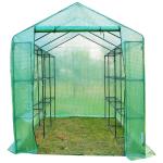 Folia cieplarnia ogrodowa 1,8 x 1,05 x 1,5m stalowe okno Outsunny(c-2)