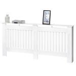 Maskownica na kaloryfer osłona grzejnika biała 172 x 19 x 81 cm HOMCOM®