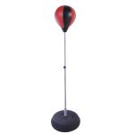 Staande bokszak bokspop bokspartner bokszak boksdummy training zwart(c-4)