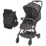 HOMCOM kinderwagen inklapbare buggy babyzitje babybedje 0-36 maanden 88 x 42 x 105 cm(c-1)