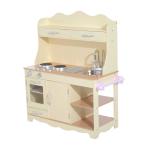 HOMCOM Kinderkeuken speelkeuken speelgoedkeuken oven magnetron hout koken pannen 3 modellen