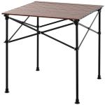Outsunny MDF Height Adjustable Portable Picnic Dining Table Set(c-1)
