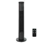 HOMCOM Tower Fan with 3 Speed 3 Mode 10h Timer 70° Oscillation LED Remote Controller(c-1)