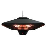 HOMCOM 12KW Free Standing Rattan Outdoor Garden Heater Brown(c-8)