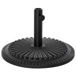 Outsunny HDPE 4-Part Fillable Parasol Base Black(c-3)