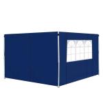 Outsunny 3m Gazebo Exchangeable Side Panel Panels W/ Window-Blue(c-1)