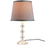 HOMCOM Hemp Rope Linen Shade Table Lamp Beige(c-7)
